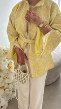 Kimono jaune 💛 ( expédition à partir du 30/05)