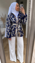 Kimono bleu foncé - doré 💙🪡