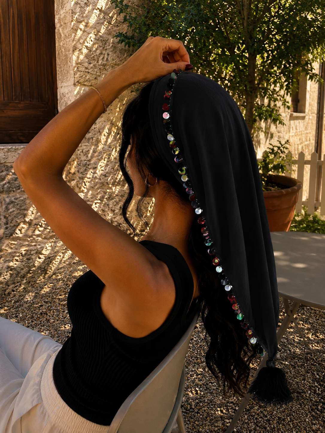 ZIF HAYATI NOIR COLORÉ 🌈🪡