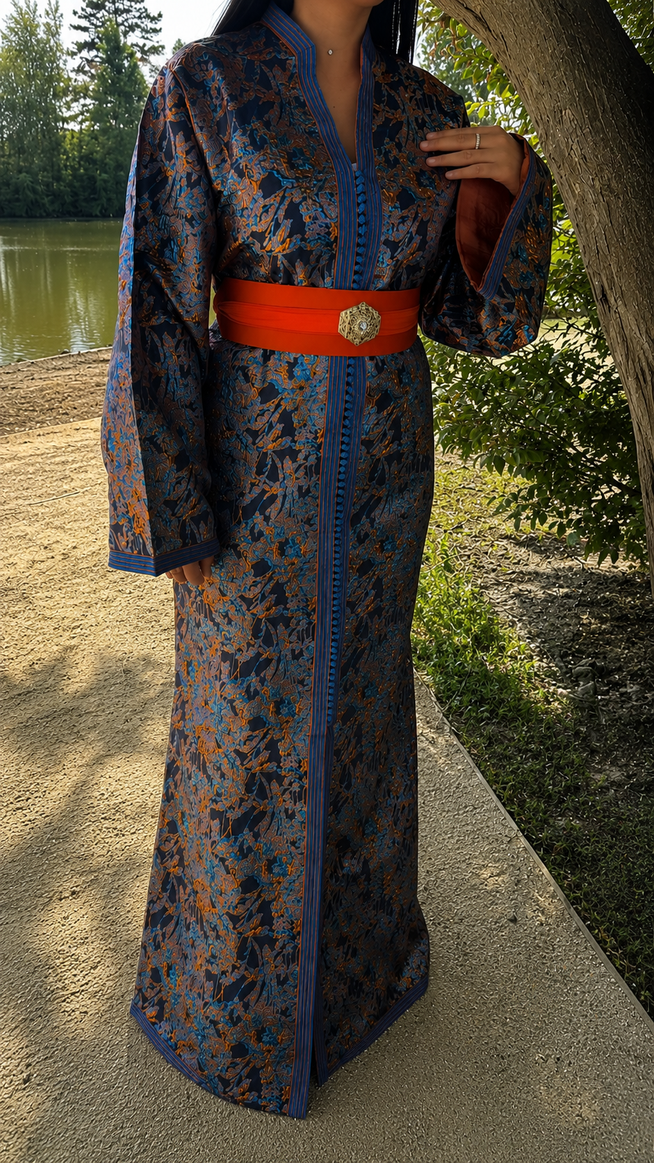 Caftan Royal Bleu 💙🪡