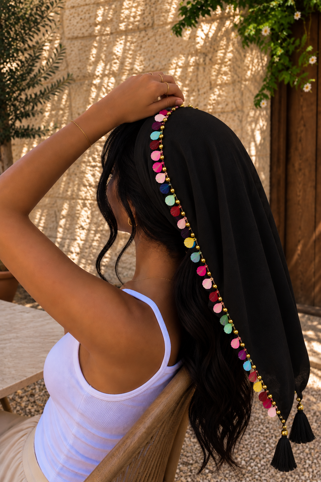 ZIF HAYATI NOIR COLORÉS 🐚🪡