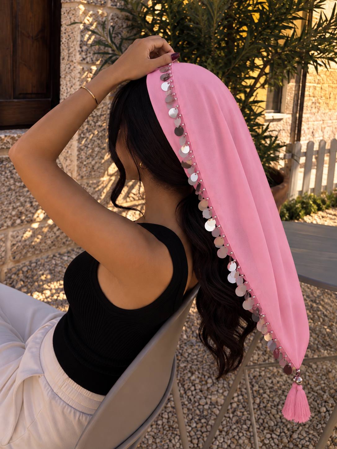 ZIF HAYATI ROSE BÉBÉ ARGENTÉ🤍🌸