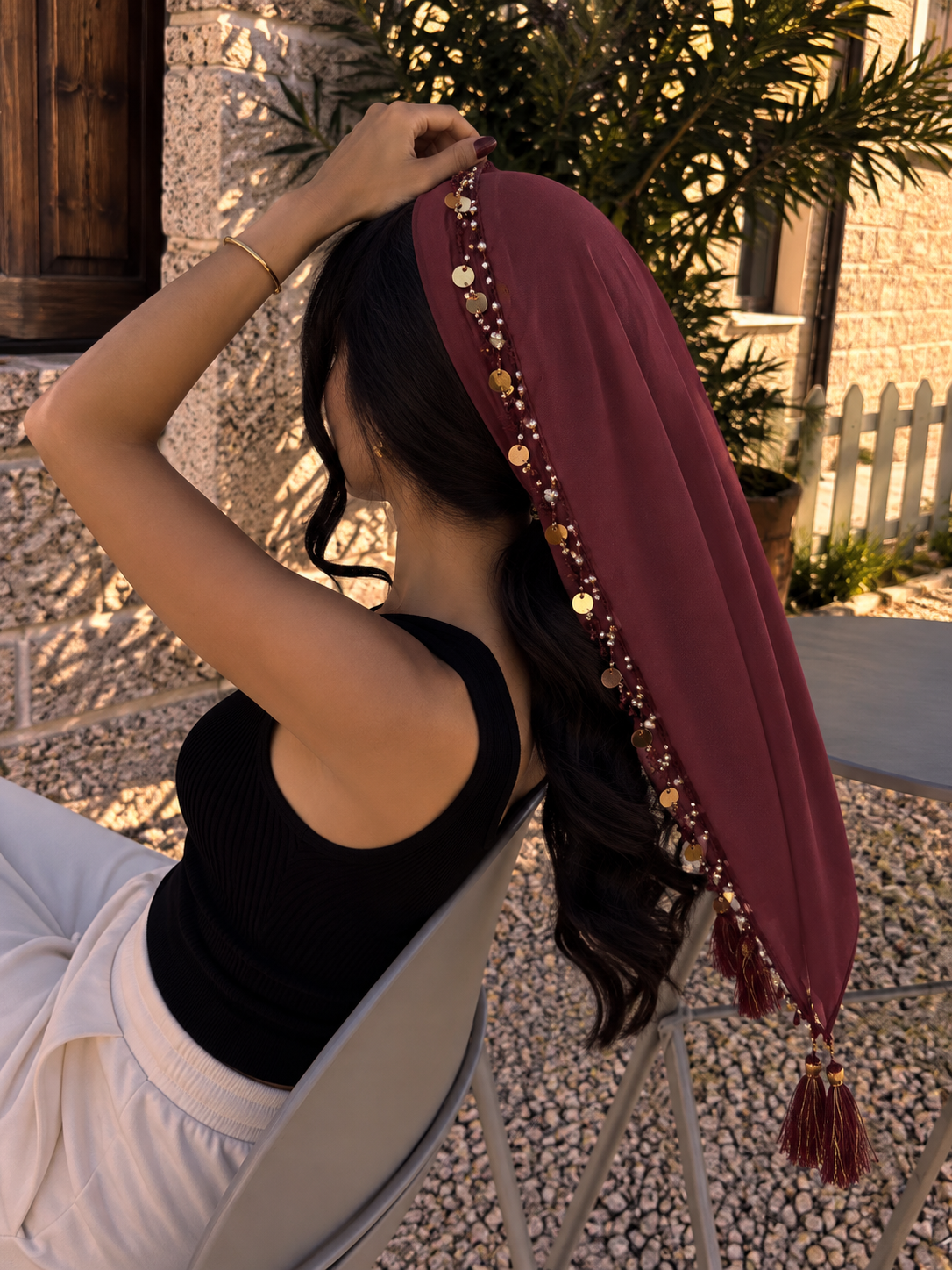 ZIF HAYATI bordeaux prune🪡