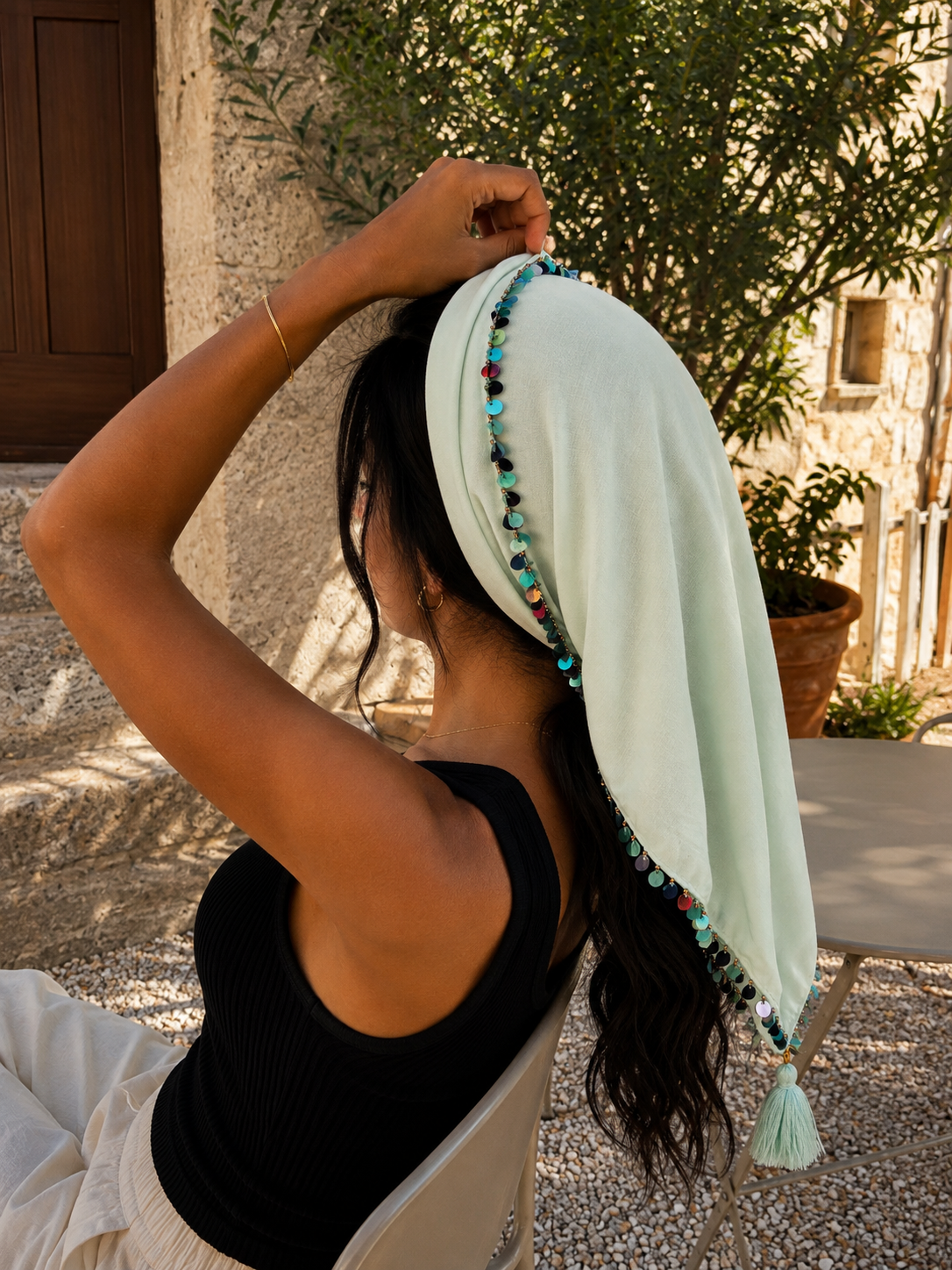 ZIF HAYATI VERT PERLES COLORES 🪡
