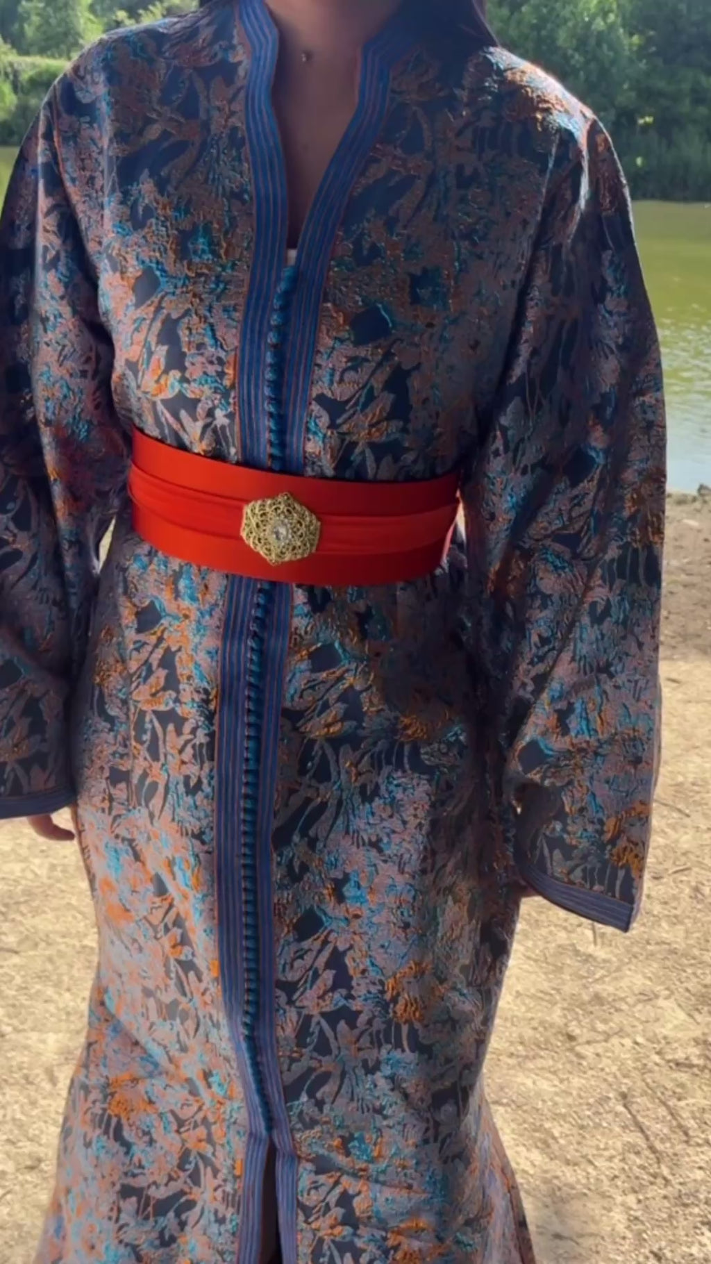 Caftan Royal Bleu 💙🪡